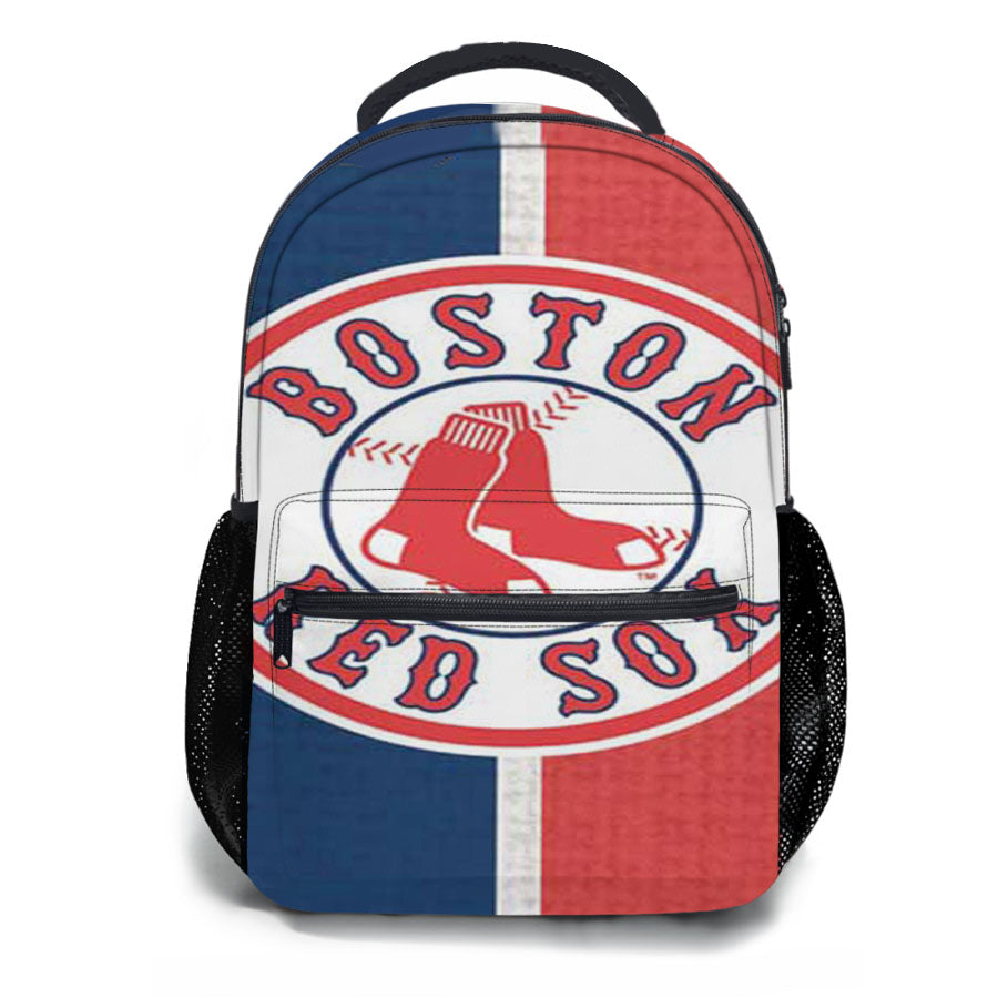 Boston Red Sox Red Blue Split School Backpacks