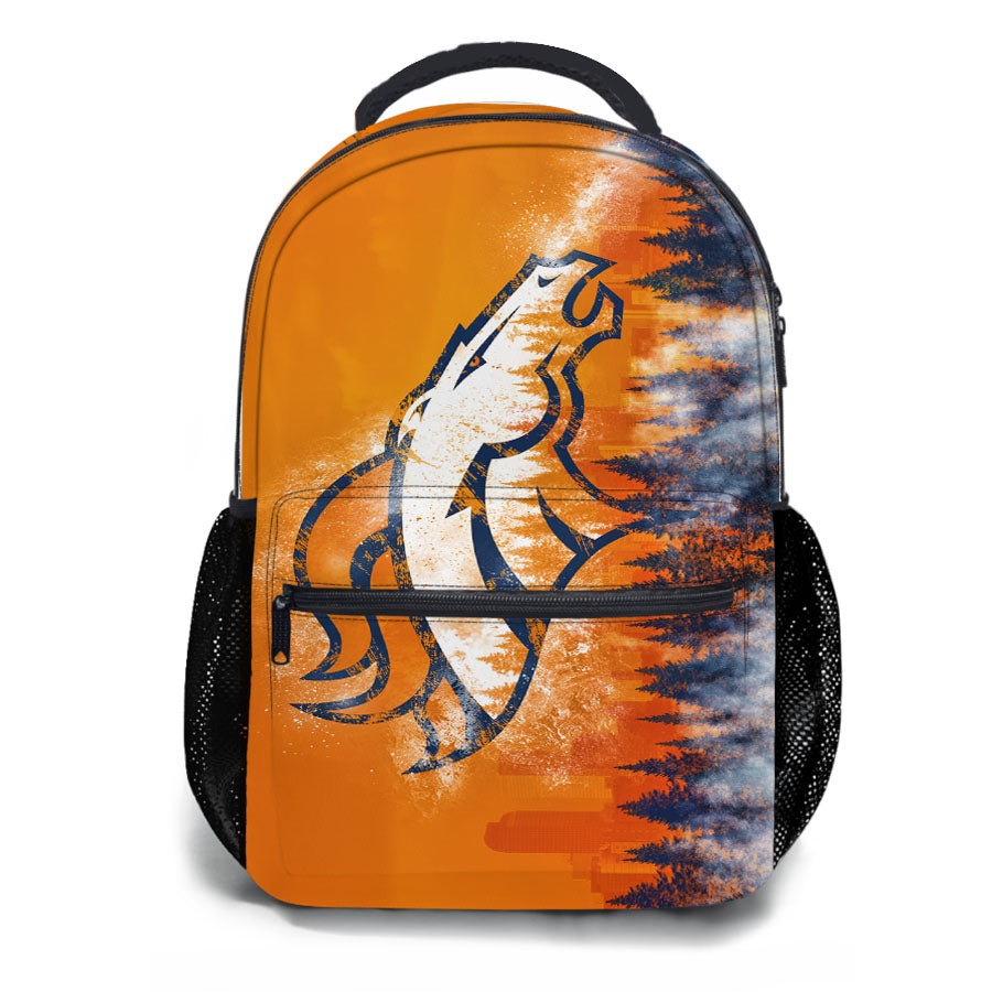 Broncos Denver Christm School Backpacks