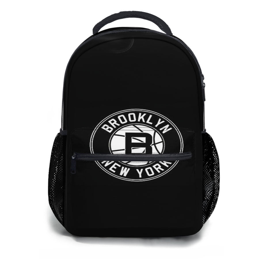 Brooklyn Black Nets School Backpacks