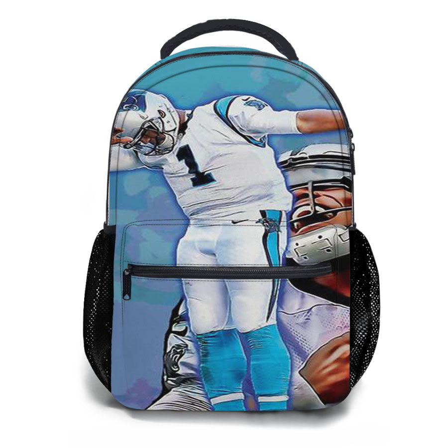 Cam Newton Dab Art School Backpacks