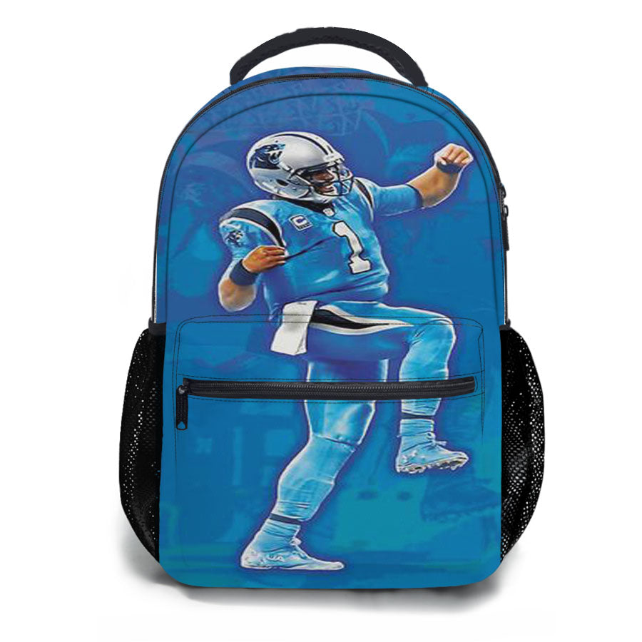 Cam Newton Dab Art 2 School Backpacks