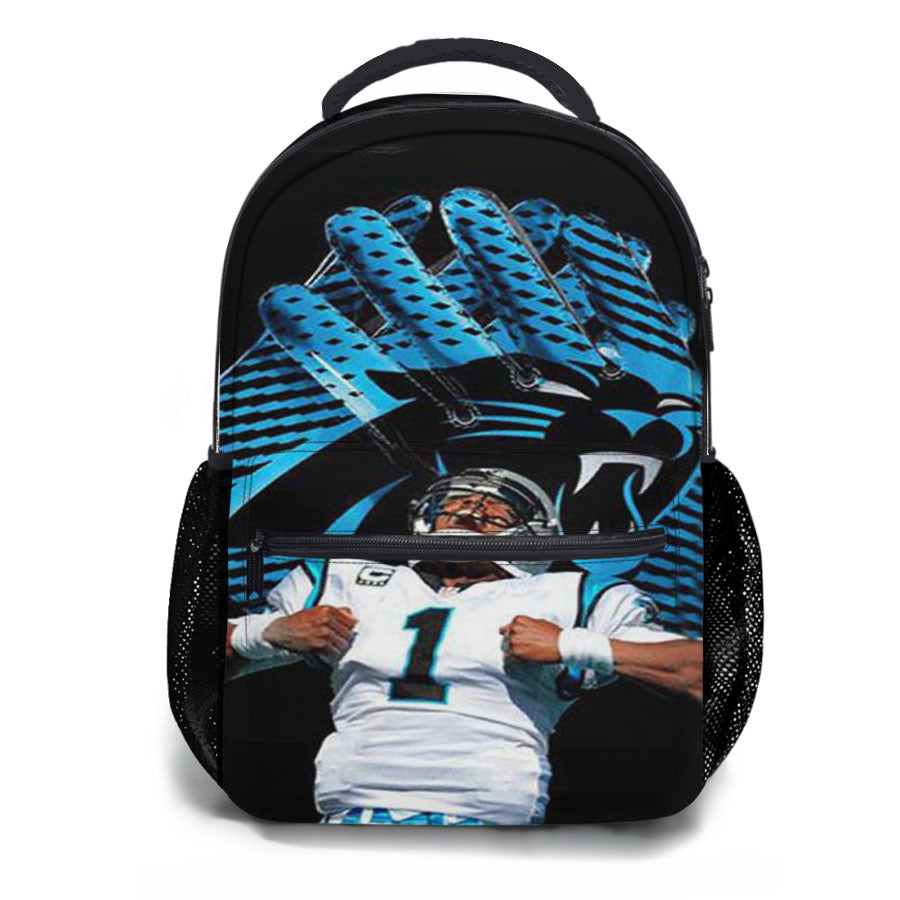 Cam Newton Nfl Panthers School Backpacks