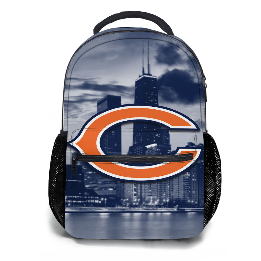 Chicago Bears Emblem School Backpacks