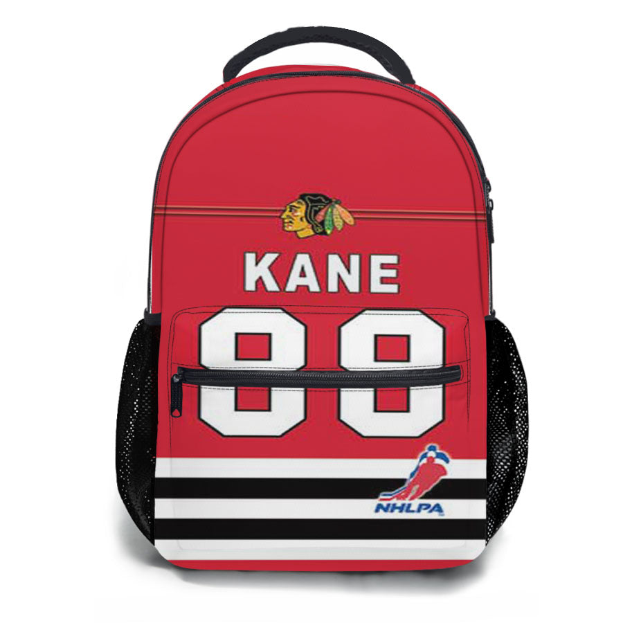 Chicago Blackhawks Kane Jersey School Backpacks