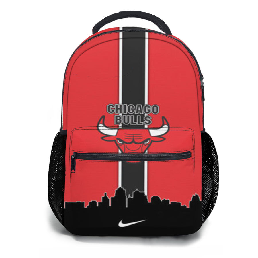Chicago Bulls Basketball Team School Backpacks