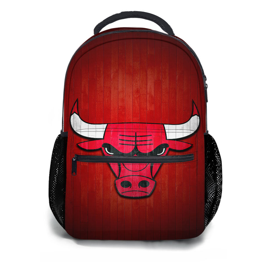 Chicago Bulls Hardwood 2 School Backpacks
