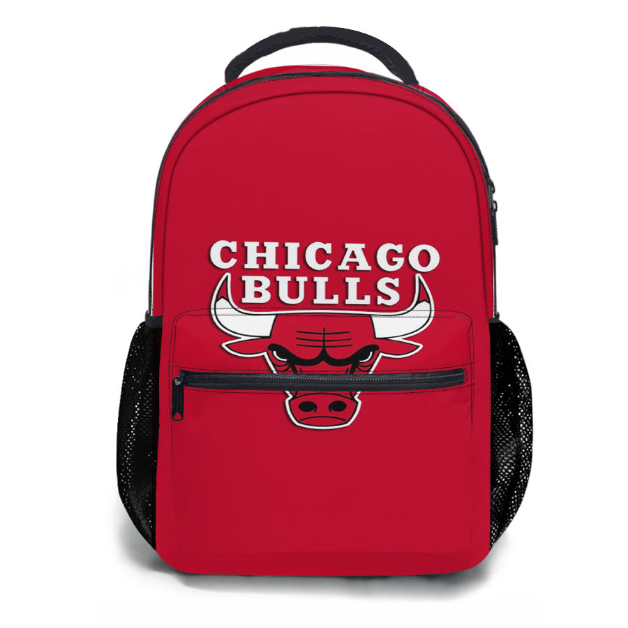 Chicago Bulls Jersey Red Wallpaper School Backpacks