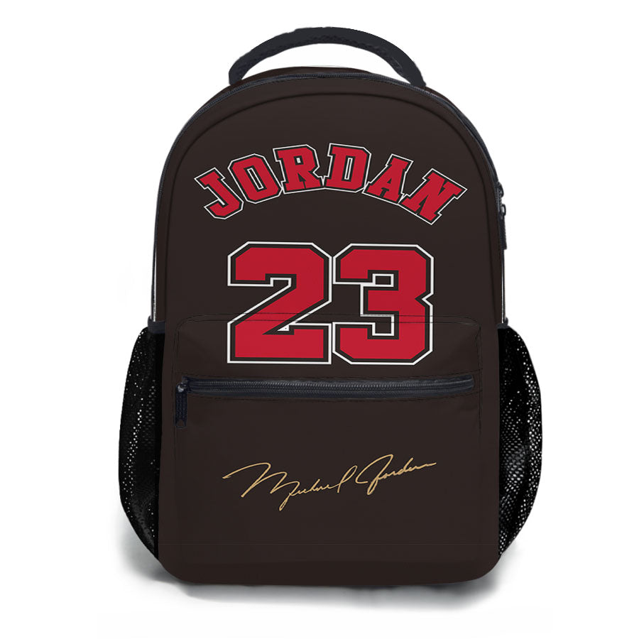 Chicago Bulls Jordan Black School Backpacks