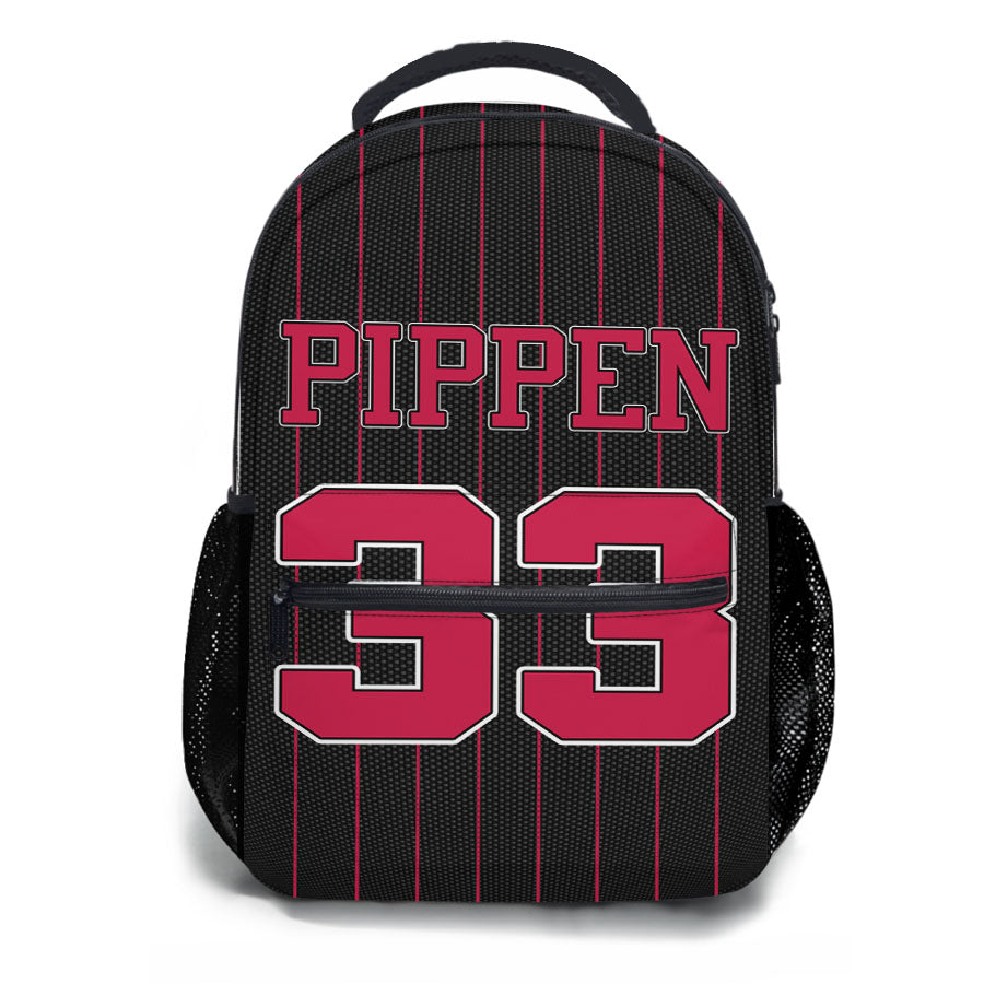 Chicago Bulls Pippen 33 Jersey School Backpacks