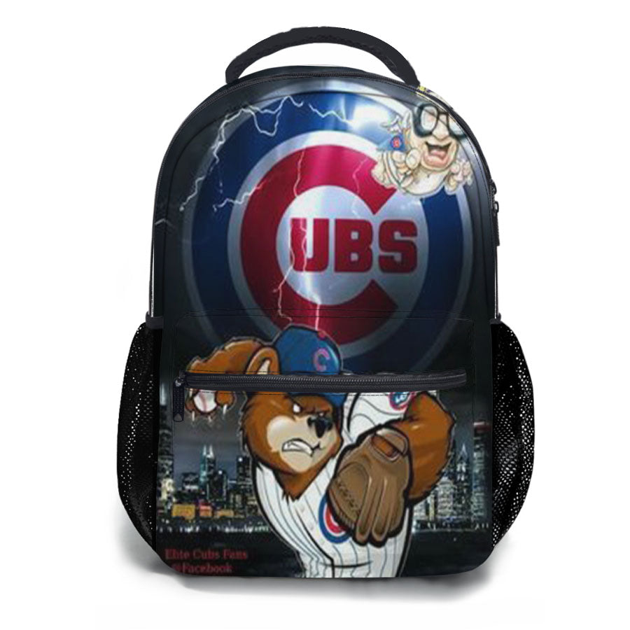 Chicago Cubs 3 School Backpacks