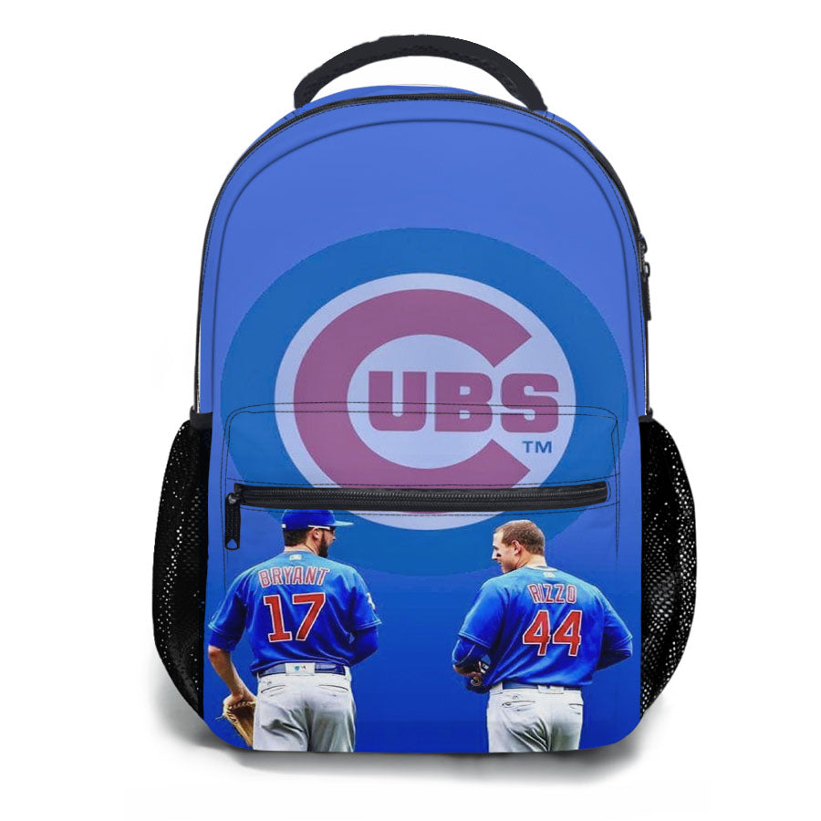 Chicago Cubs Baseball Club School Backpacks