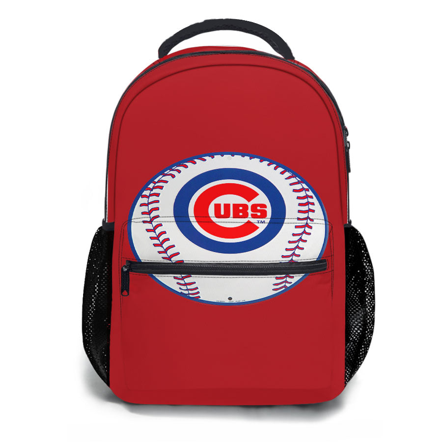 Chicago Cubs Baseball Logo School Backpacks