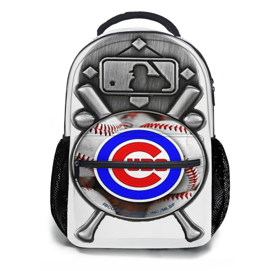 Chicago Cubs Baseball Team School Backpacks