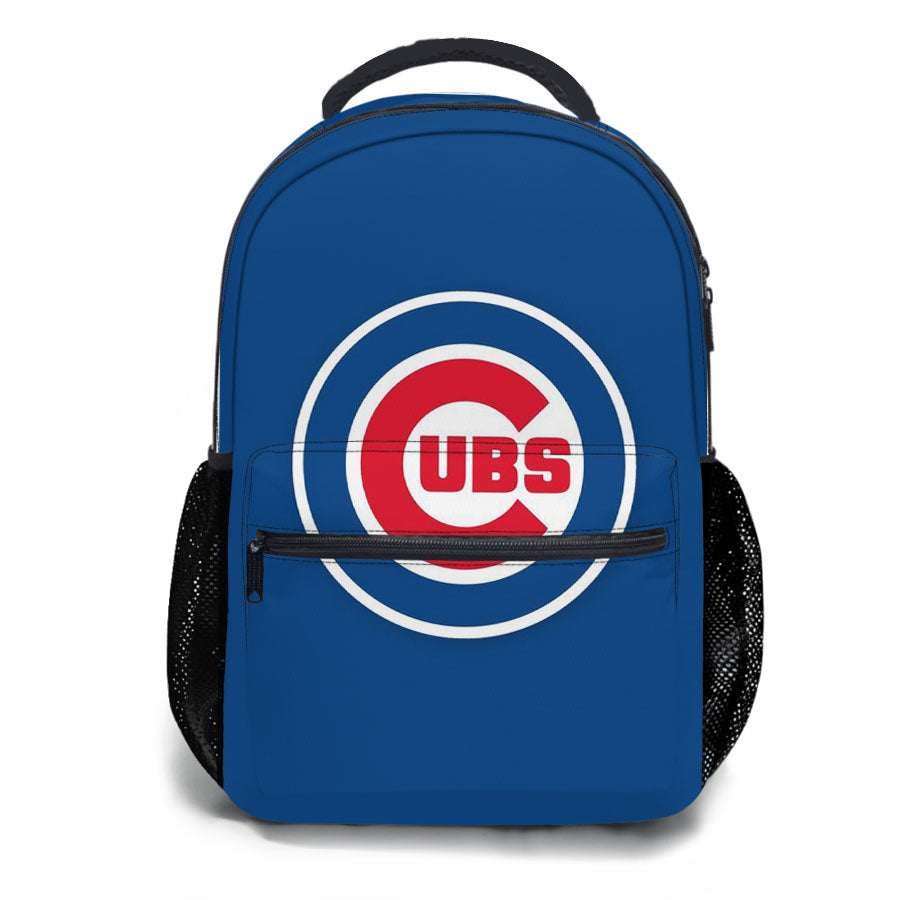 Chicago Cubs Blue Circle Logo School Backpacks