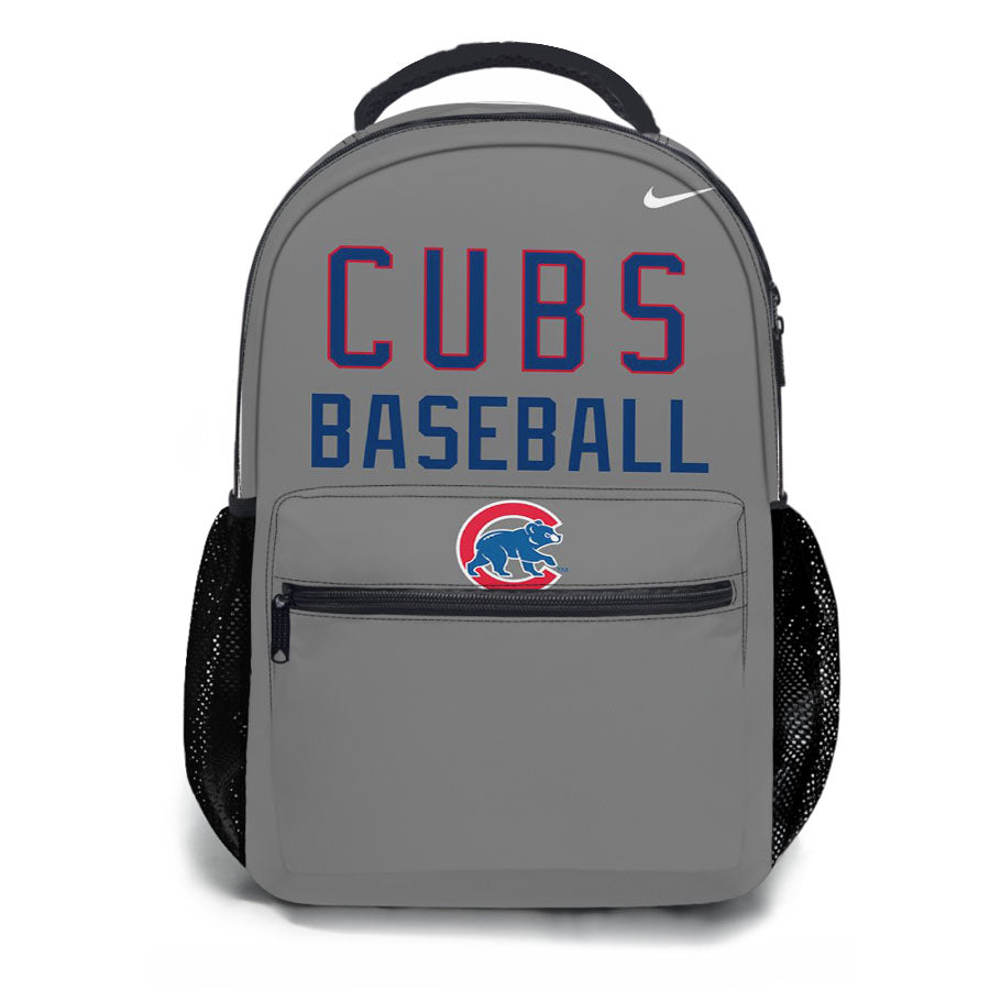 Chicago Cubs In The Grey School Backpacks