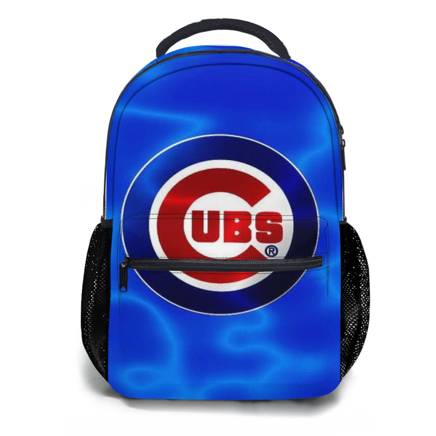 Chicago Cubs Wave Logo School Backpacks