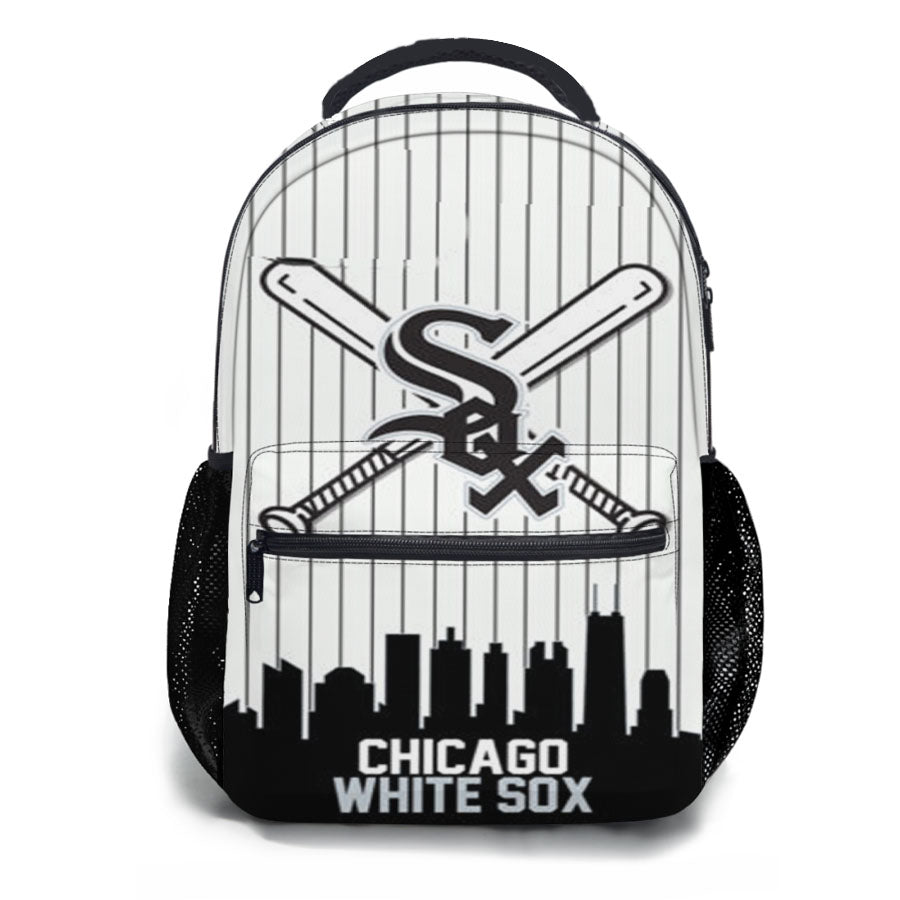 Chicago White Sox Baseball Jersey Logo School Backpacks
