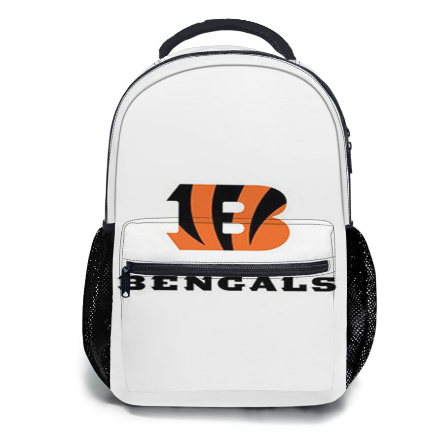 Cincinnati Bengals White School Backpacks