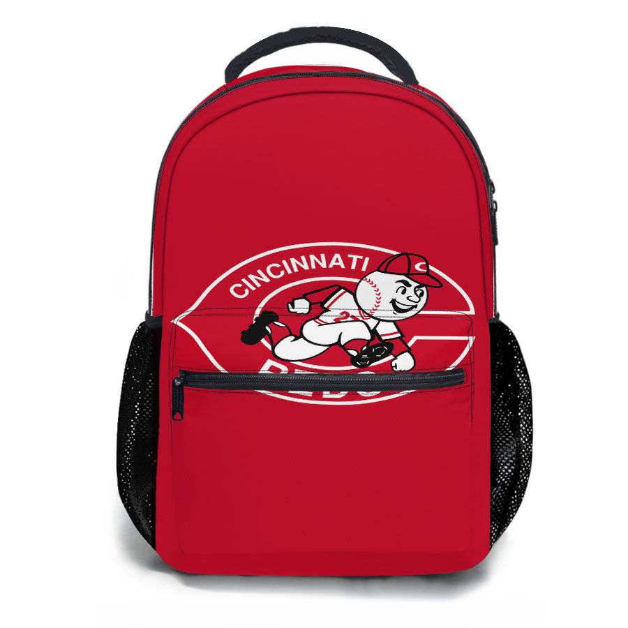 Cincinnati Red Logo School Backpacks