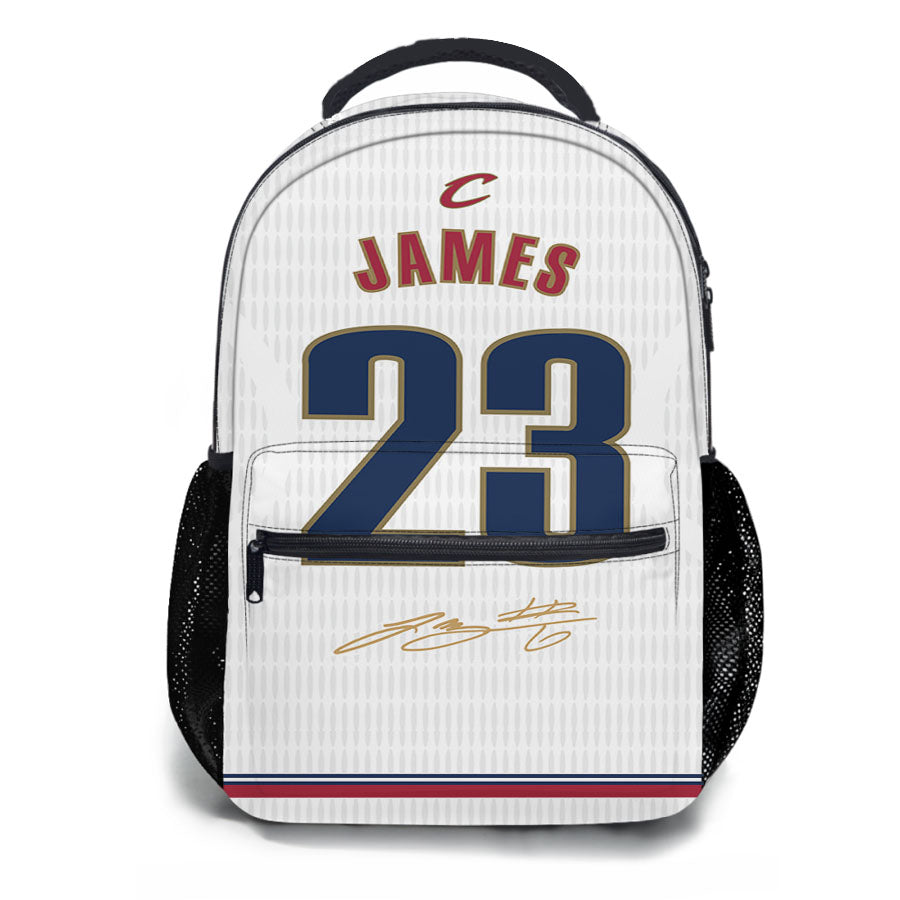 Cleveland Cavaliers James White School Backpacks
