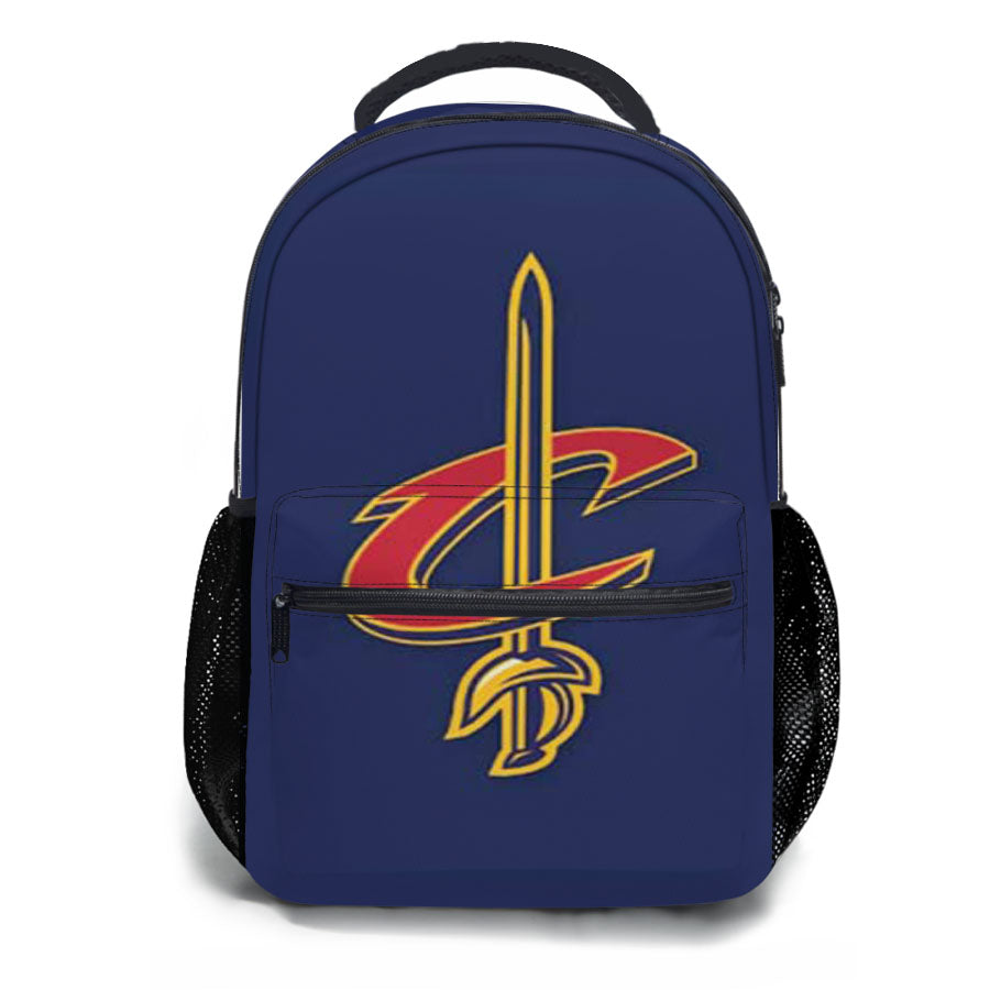 Cleveland Cavaliers Logo Sword School Backpacks