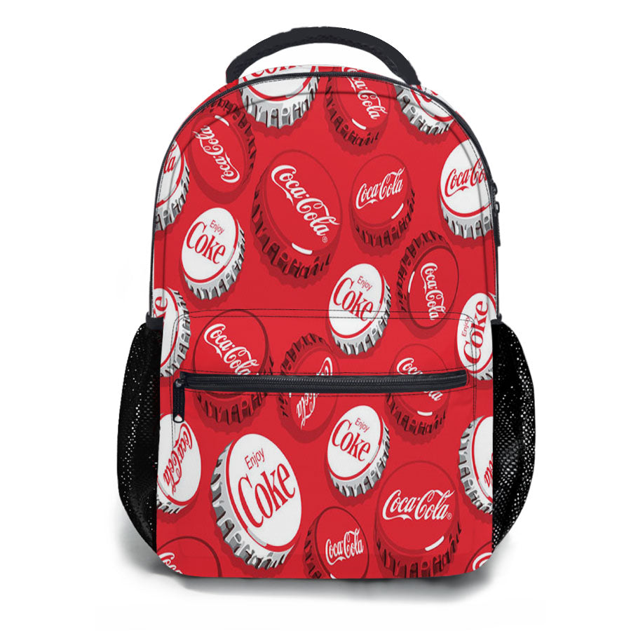 Coca-Cola Caps School Backpacks