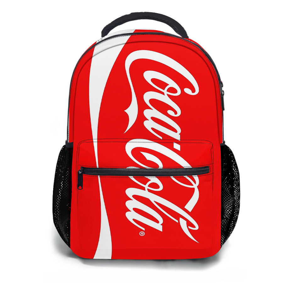 Coca Cola Logo School Backpacks