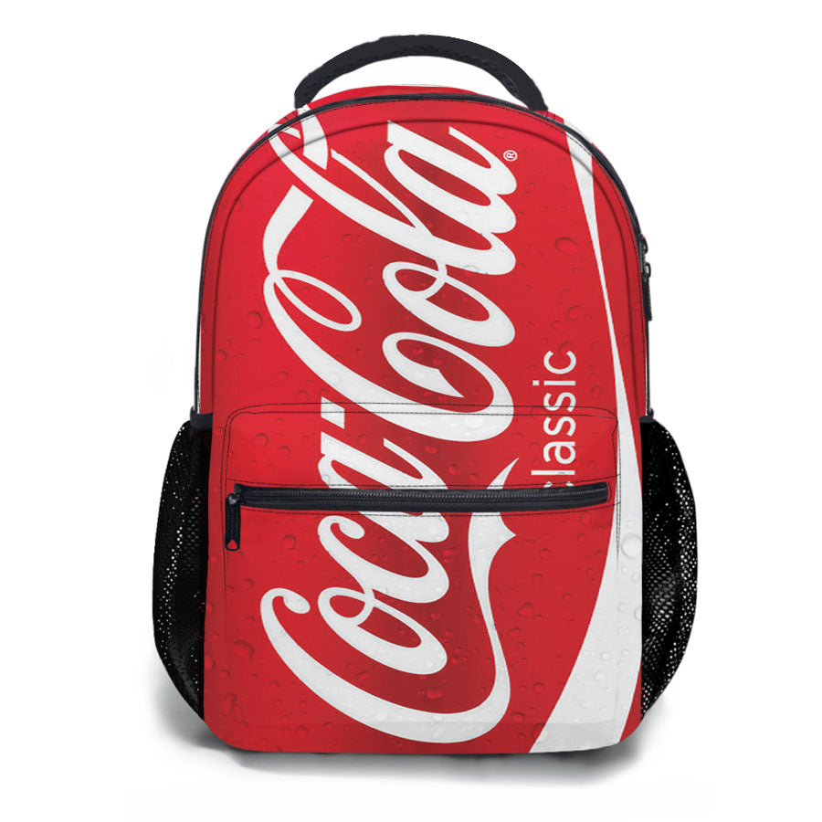 Coca Cola Red Can School Backpacks