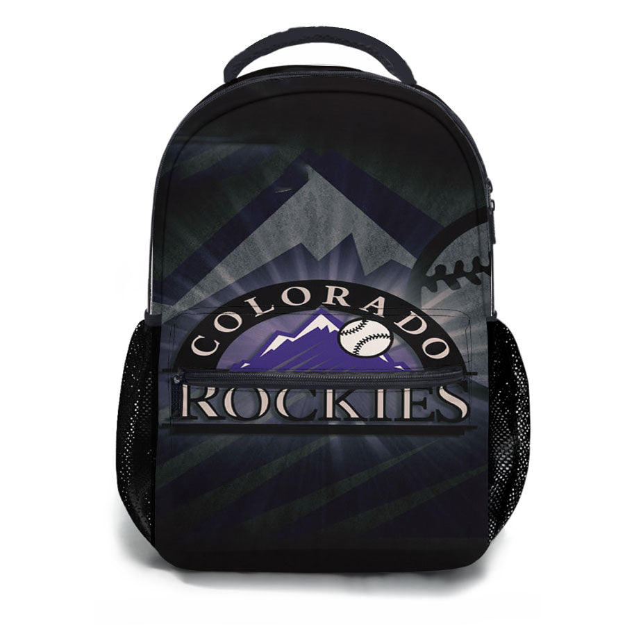 Colorado Rockies Baseball 7 School Backpacks