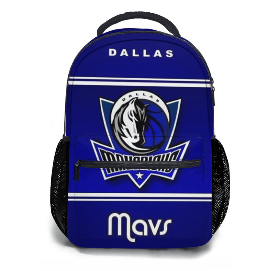 Dallas Mavericks Nba Basketball School Backpacks