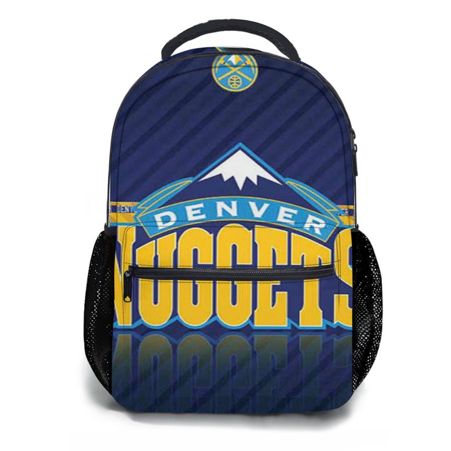 Denver Nuggets Basketball Team School Backpacks