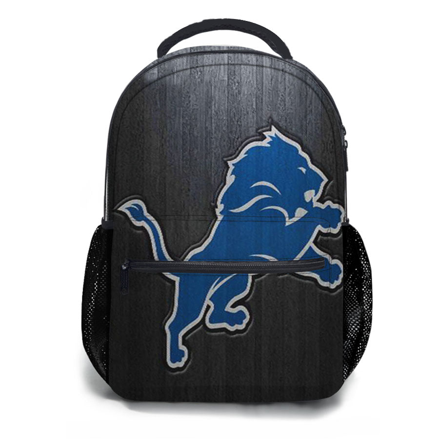 Detroit Lions Logo School Backpacks