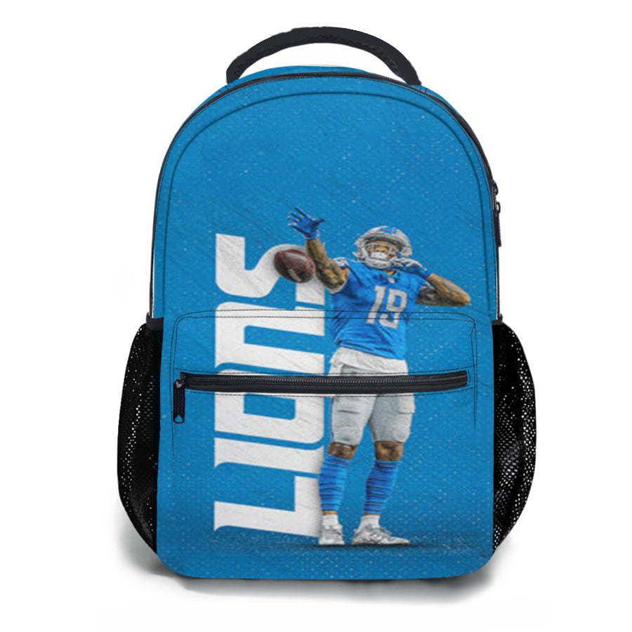 Detroit Lions Nfl School Backpacks