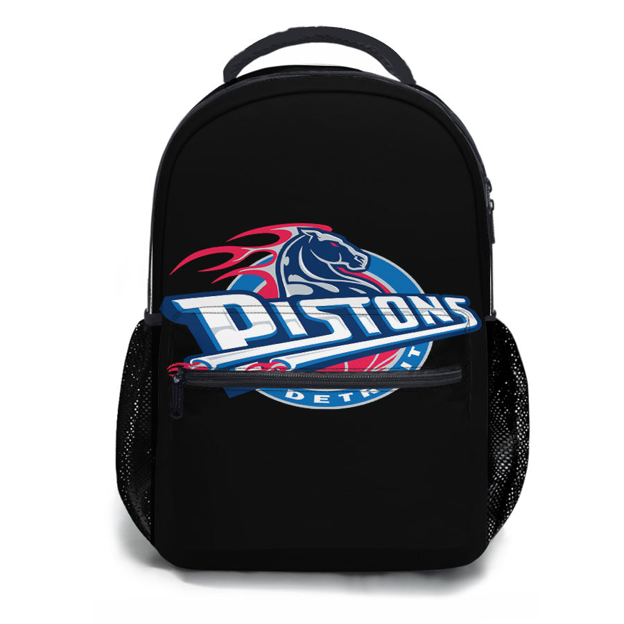 Detroit Pistons Emblem School Backpacks