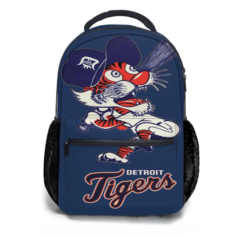 Detroit Tigers Cartoony School Backpacks