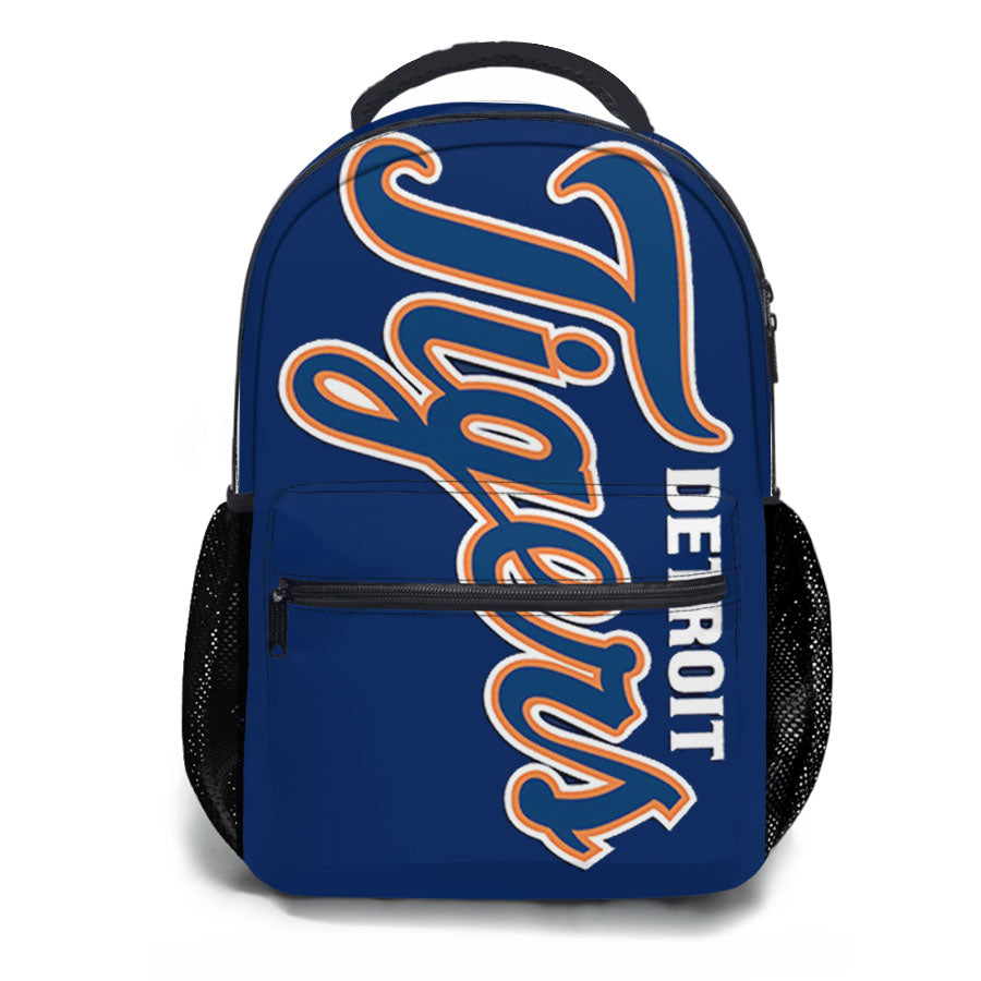 Detroit Tigers Font School Backpacks