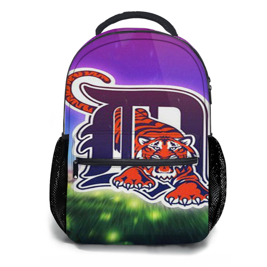 Detroit Tigers Mlb Sport School Backpacks