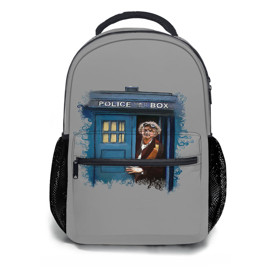 Dr Who X Back To Future School Backpacks