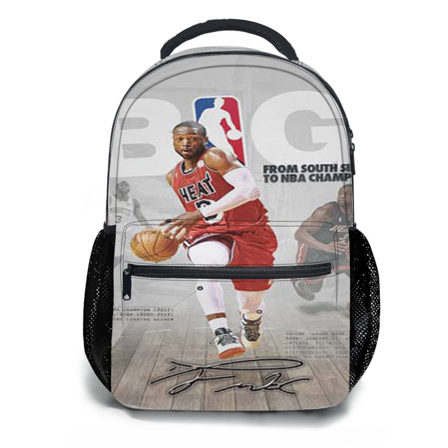 Dwyane Wade Chicago Bulls School Backpacks