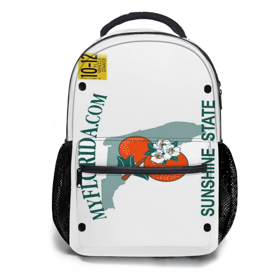 Florida Plate School Backpacks