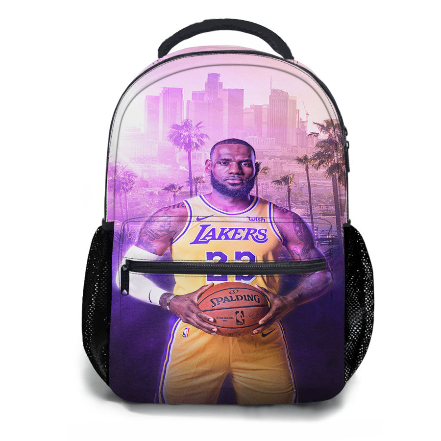 Glowing Lebron James School Backpacks