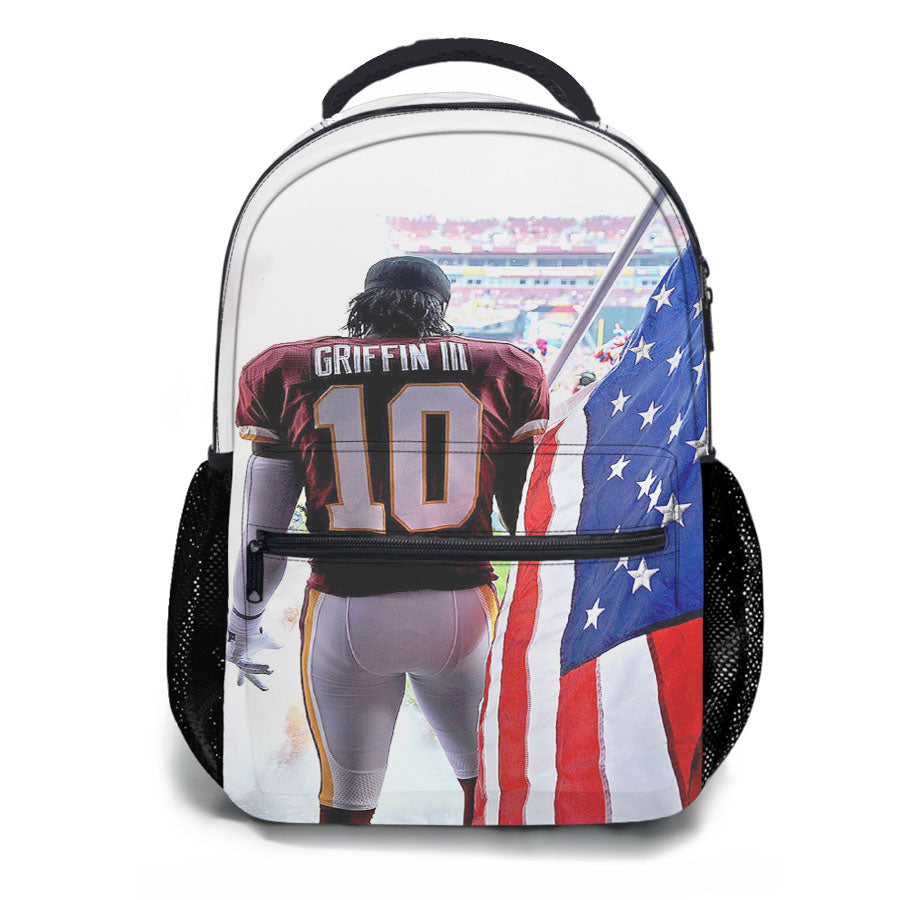 Griffin Iii Nfl Us Flag School Backpacks