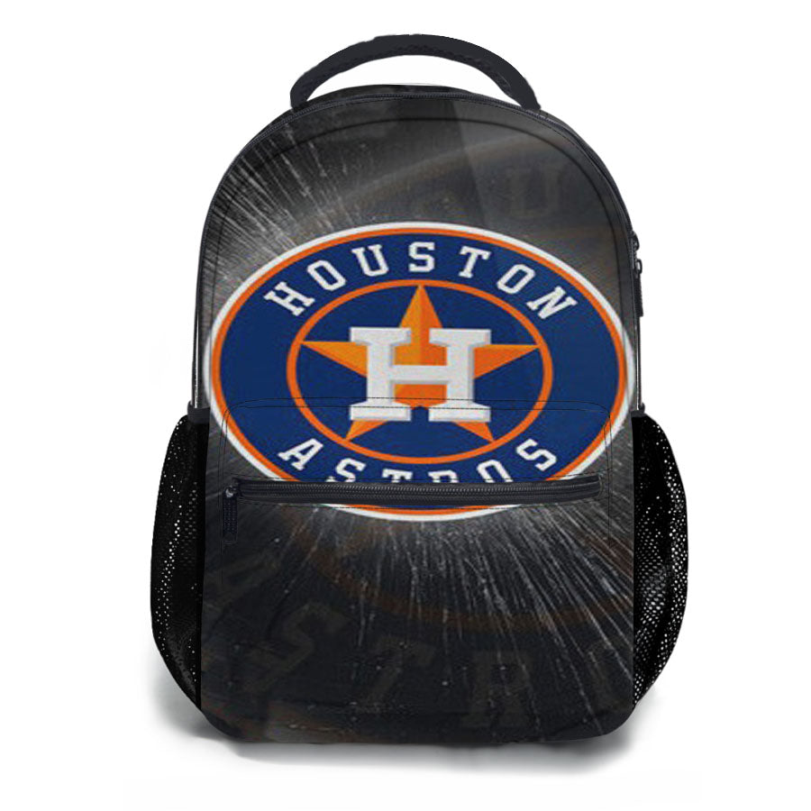 Houston Astros Mlb Sport Logo School Backpacks