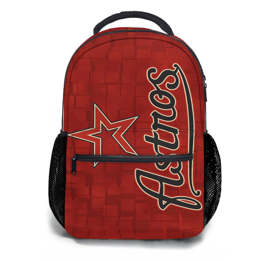 Houston Astros Texture School Backpacks