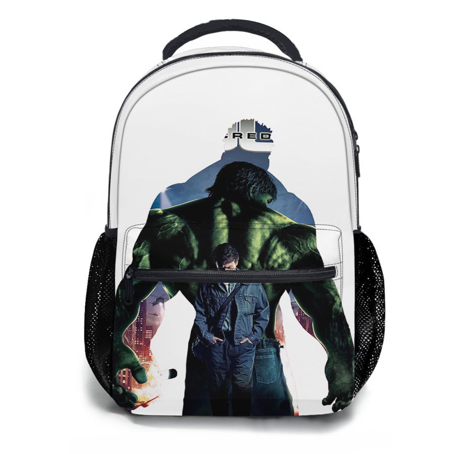 Incredible Hulk Poster School Backpacks