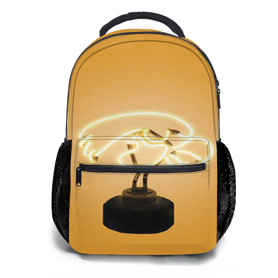 Iowa Hawkeyes Neon School Backpacks