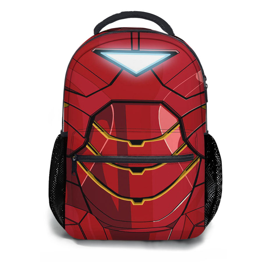 Iron Man Body Wallpaper School Backpacks