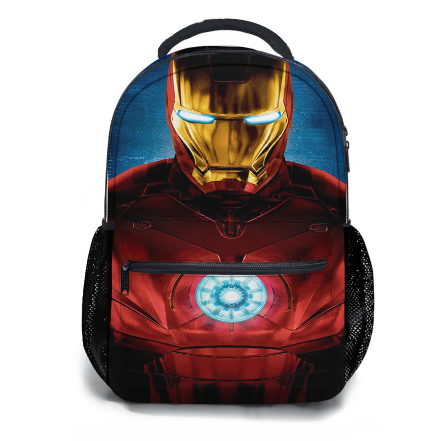 Iron Man Custom School Backpacks