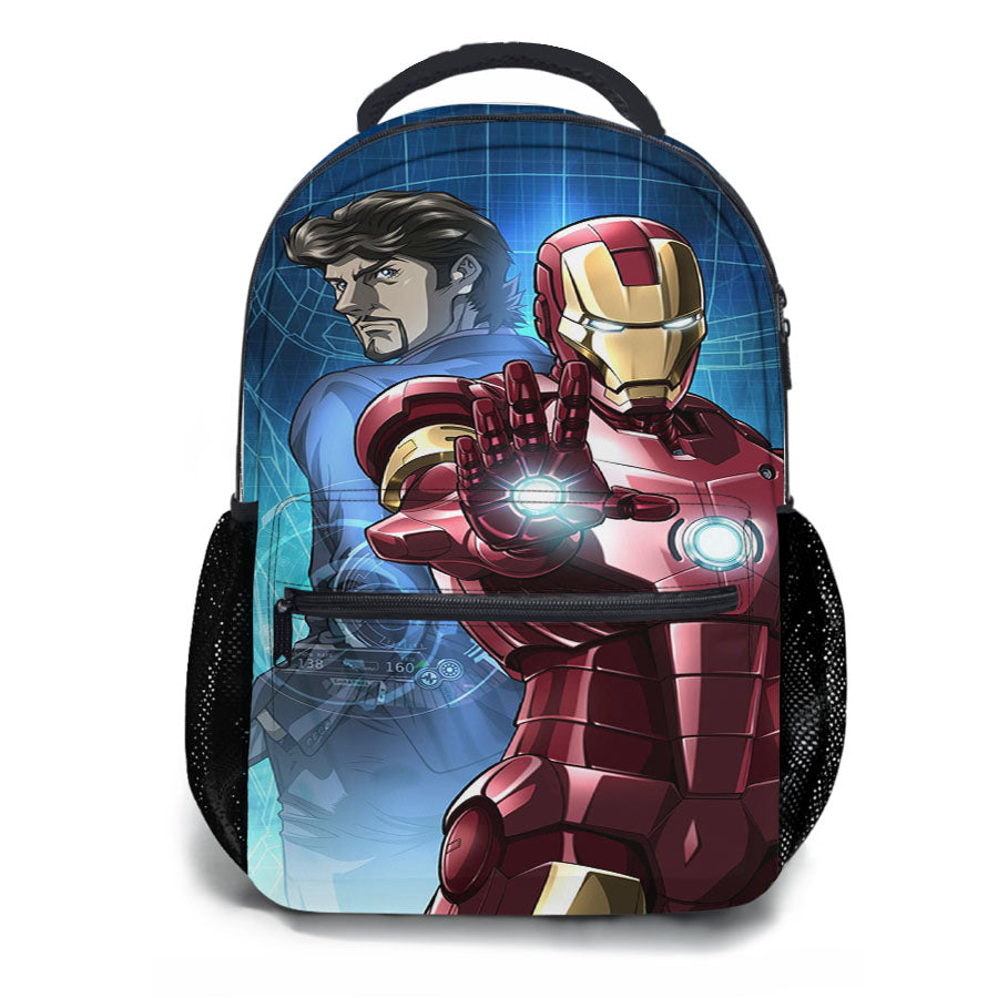 Iron Man Tony Stark School Backpacks