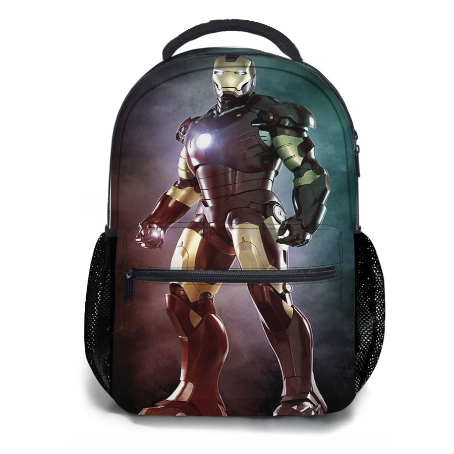 Iron Man Universe School Backpacks